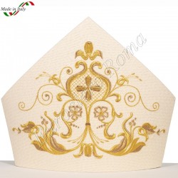 Embroidered mitre